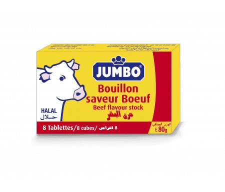 8x10g Bouillons de bœuf