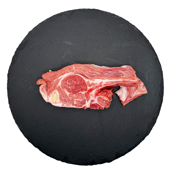 Côte d’agneau découvert