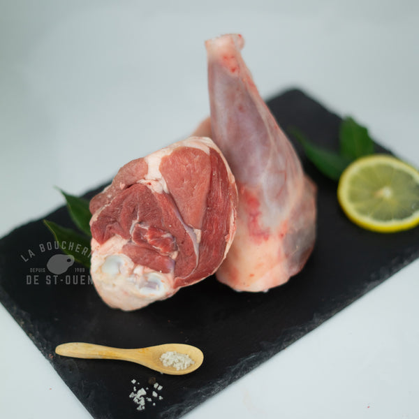 Souris d'agneau dans le gigot